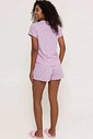 Pijama Feminino Manga Curta com Shorts