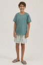 Pijama Masculino Infantil Manga Curta Com Bermuda Pijama Masculino Infantil Manga Curta Com Bermuda