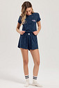 Pijama Feminino Manga Curta Com Shorts