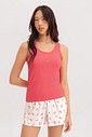 Pijama Feminino Regata Com Shorts