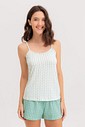 Pijama Feminino Alça Com Shorts