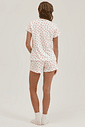 Pijama Feminino Manga Curta Com Shorts Pijama Feminino Manga Curta Com Shorts
