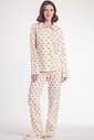Pijama Feminino Manga Longa Americano com Calça
