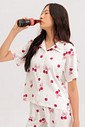 Pijama Feminino Manga Curta Americano com Shorts