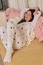 Pijama Feminino Manga Longa Com Calça