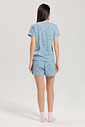 Pijama Feminino Manga Curta Com Shorts