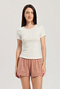 Pijama Feminino Manga Curta com Shorts Pijama Feminino Manga Curta com Shorts
