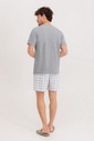 Pijama Masculino Manga Curta Com Shorts