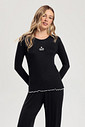 Pijama Feminino Manga Longa com Calça