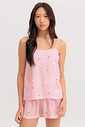 Pijama Feminino Alça Com Shorts