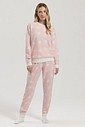 Pijama Feminino Manga Longa Com Calça