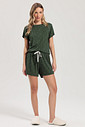 Pijama Feminino Manga Curta Com Shorts Pijama Feminino Manga Curta Com Shorts