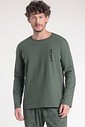 Pijama Masculino Manga Longa Com Calça