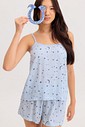 Pijama Feminino Alça Com Shorts