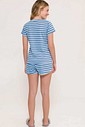 Pijama Feminino Manga Curta com Shorts