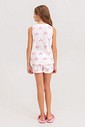 Pijama Infantil Feminino Regata Com Shorts