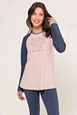 Pijama Manga Longa com Legging Feminino