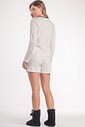 Pijama Feminino Manga Longa Com Shorts