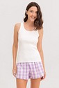Pijama Feminino Regata Com Shorts
