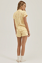 Pijama Feminino Manga Curta Com Shorts Pijama Feminino Manga Curta Com Shorts