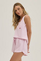 Pijama Feminino Regata Com Shorts Pijama Feminino Regata Com Shorts