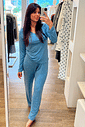 Pijama Feminino Manga Longa Com Calça