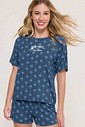 Pijama Feminino Manga Curta com Shorts