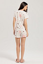 Pijama Feminino Manga Curta Com Shorts