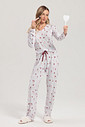 Pijama Feminino Manga Longa com Calça Pijama Feminino Manga Longa com Calça