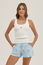 Pijama Feminino Regata Com Shorts Pijama Feminino Regata Com Shorts