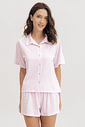 Pijama Feminino Manga Curta Americano com Shorts