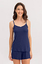 Pijama Feminino Alça Com Shorts