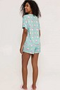 Pijama Feminino Manga Curta com Shorts