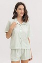 Pijama Feminino Manga Curta Americano com Shorts