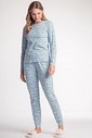 Pijama Feminino Manga Longa Com Calça