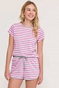 Pijama Feminino Manga Curta com Shorts Pijama Feminino Manga Curta com Shorts