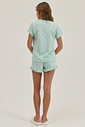 Pijama Feminino Manga Curta Com Shorts Pijama Feminino Manga Curta Com Shorts