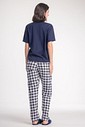 Pijama Feminino Manga Curta Com Calça