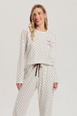 Pijama Feminino Manga Longa Com Calça