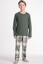 Pijama Masculino Infantil Manga Longa Com Calça
