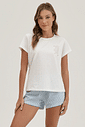 Pijama Feminino Manga Curta Com Shorts
