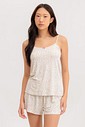 Pijama Feminino Alça Com Shorts