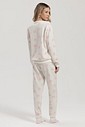 Pijama Feminino Manga Longa Com Calça