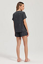 Pijama Feminino Manga Curta Americano com Shorts Pijama Feminino Manga Curta Americano com Shorts
