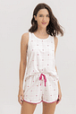 Pijama Feminino Regata Com Shorts