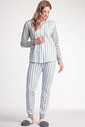 Pijama Feminino Manga Longa Americano com Calça
