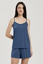Pijama Feminino Alça com Shorts