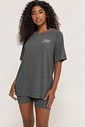 Pijama Feminino Manga Curta com Bermuda Ciclista