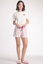 Pijama Feminino Manga Curta Com Shorts