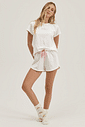 Pijama Feminino Manga Curta Com Shorts Pijama Feminino Manga Curta Com Shorts